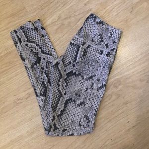 Varley Snakeskin Leggings